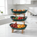Maple | Fruitschaal met meerdere lagen – Snackorganizer met 2 of 3 niveaus voor keuken en woonkamer