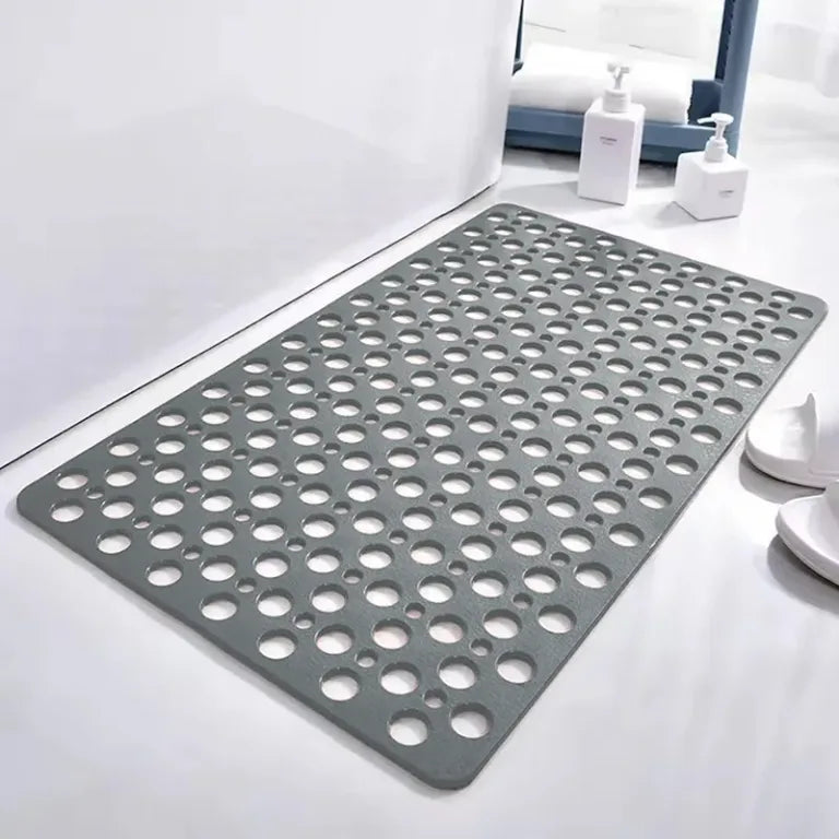 Orlena | Badkamer douchemat – Antislip badmat met zuignappen en snelafvoersysteem
