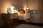 Poppy | Kinderwekker met uilenmotief – Leuke analoge wekker met dubbele bel voor naast het bed.