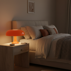 Solenne | Scandinavische paddenstoel tafellamp – moderne koepelvormige nachtlamp